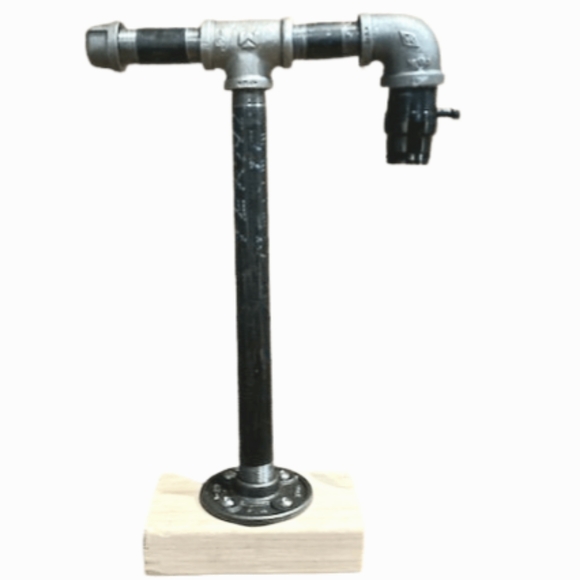 Industrial Table Lamp & Stand (for headphones) - Picture 5 of 11